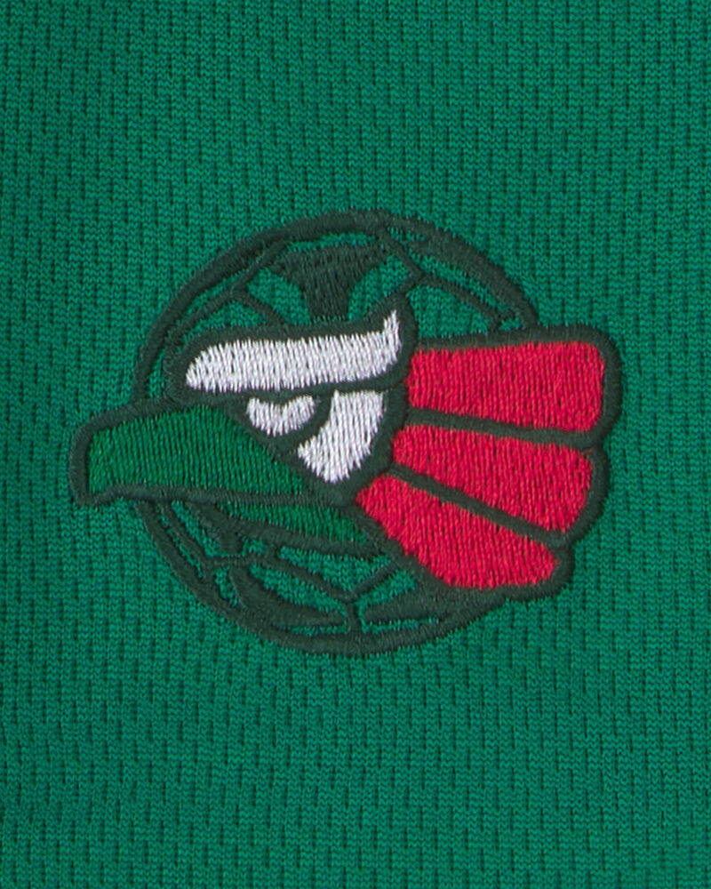 Toddler Umbro Mexico Mesh Soccer Shorts - Green/White/Red, image 4 of 6 slides