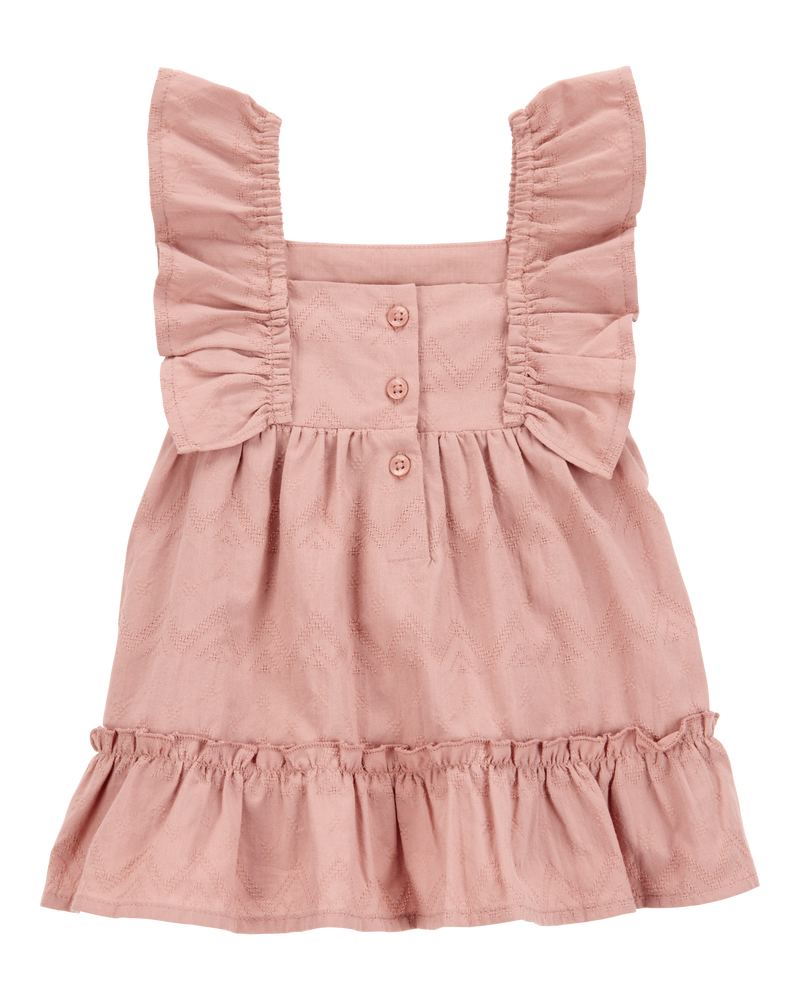 Baby Flutter Tiered Dress, image 2 of 5 slides