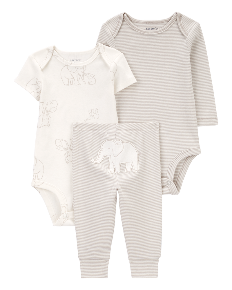Baby 3-Piece Elephant Little Character Set, image 1 of 5 slides