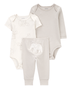 Baby 3-Piece Elephant Little Character Set, image 1 of 5 slides