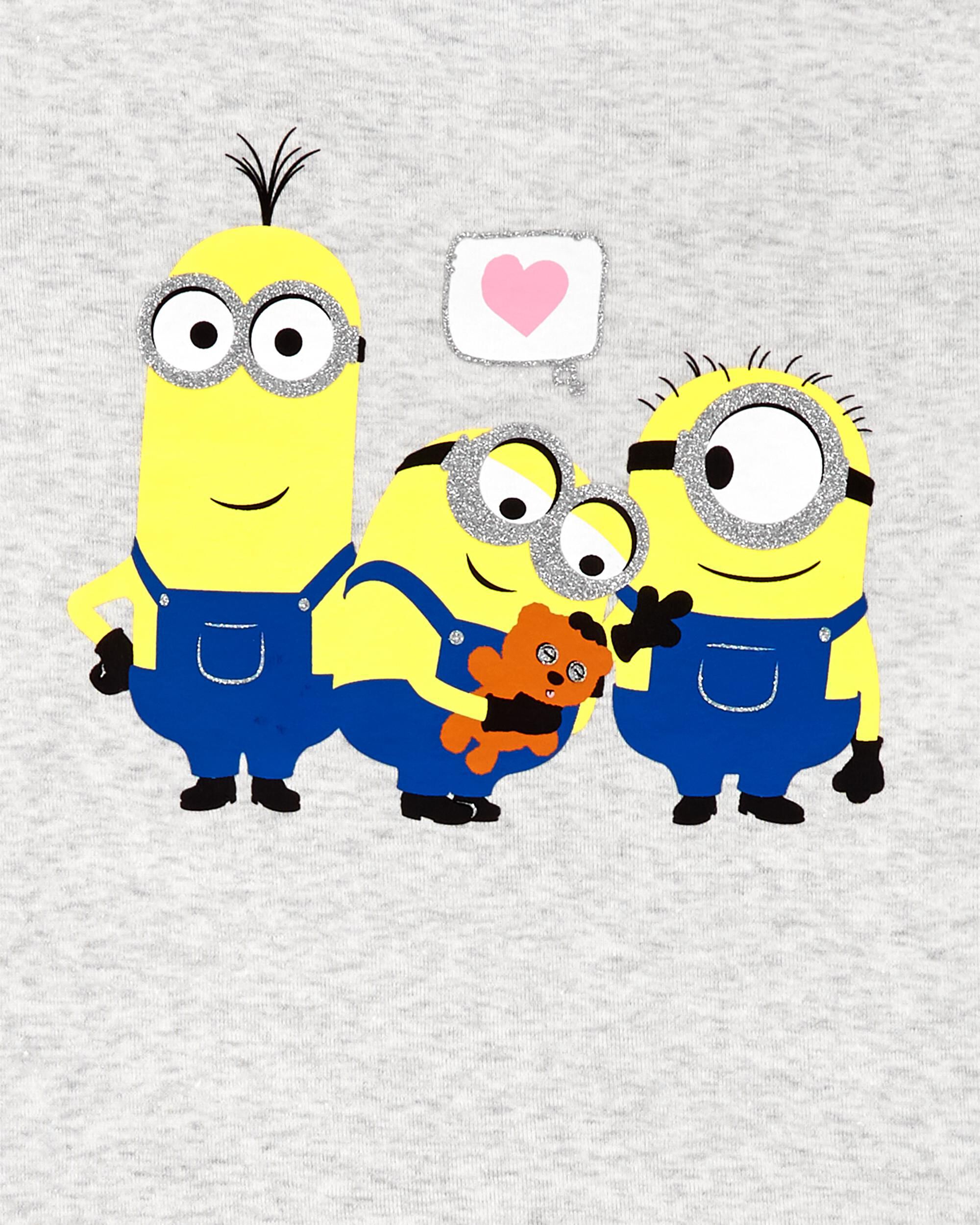 Kid 2 Piece Minions 100 Snug Fit Cotton PJs