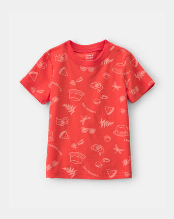 Toddler Summer Tee - Orange, 