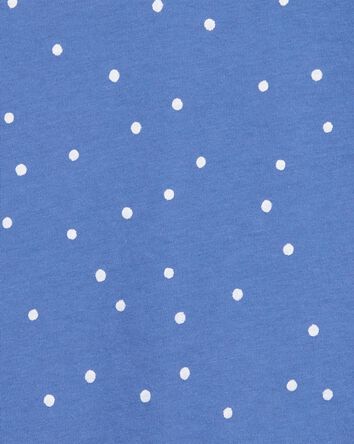 Kid Polka Dot Short-Sleeve Fashion Top, 