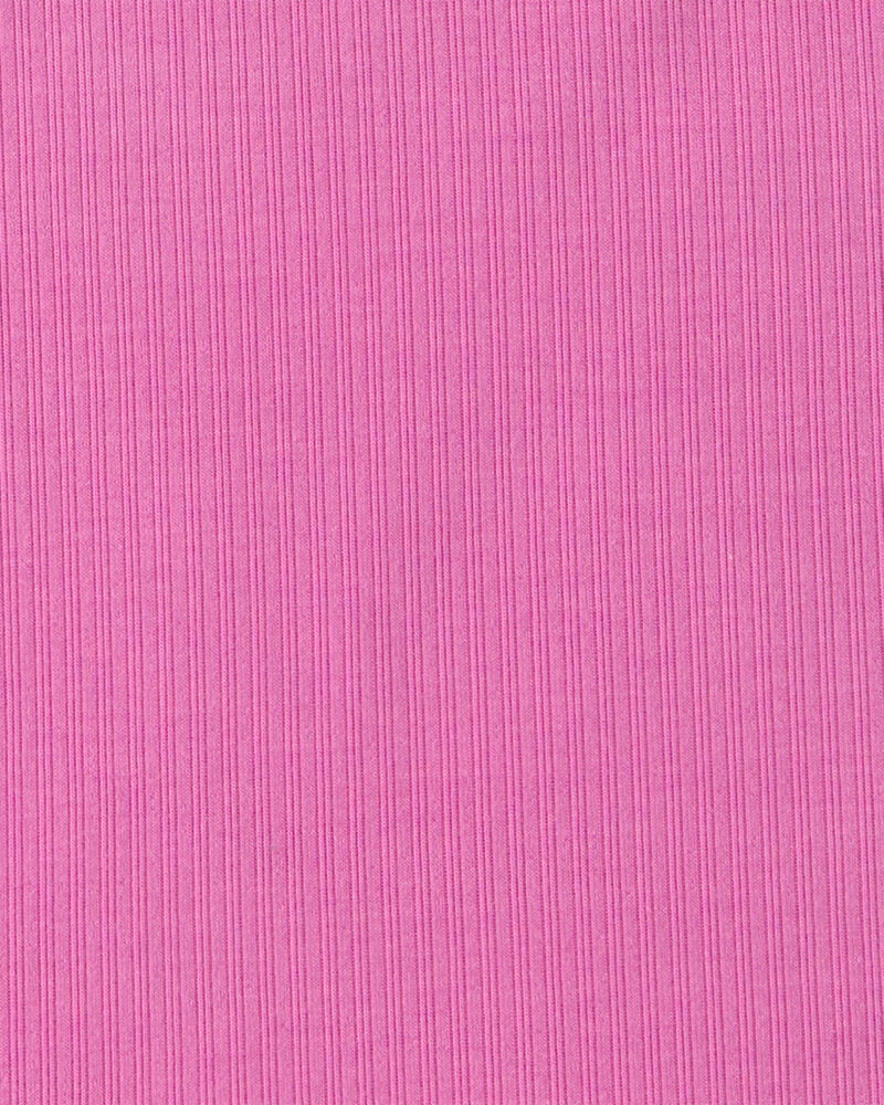 Girls PurelySoft Short-Sleeve Snug Fit 2-Piece Pyjama Set - Pink, image 4 of 7 slides