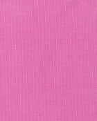 Girls PurelySoft Short-Sleeve Snug Fit 2-Piece Pyjama Set - Pink, image 4 of 7 slides