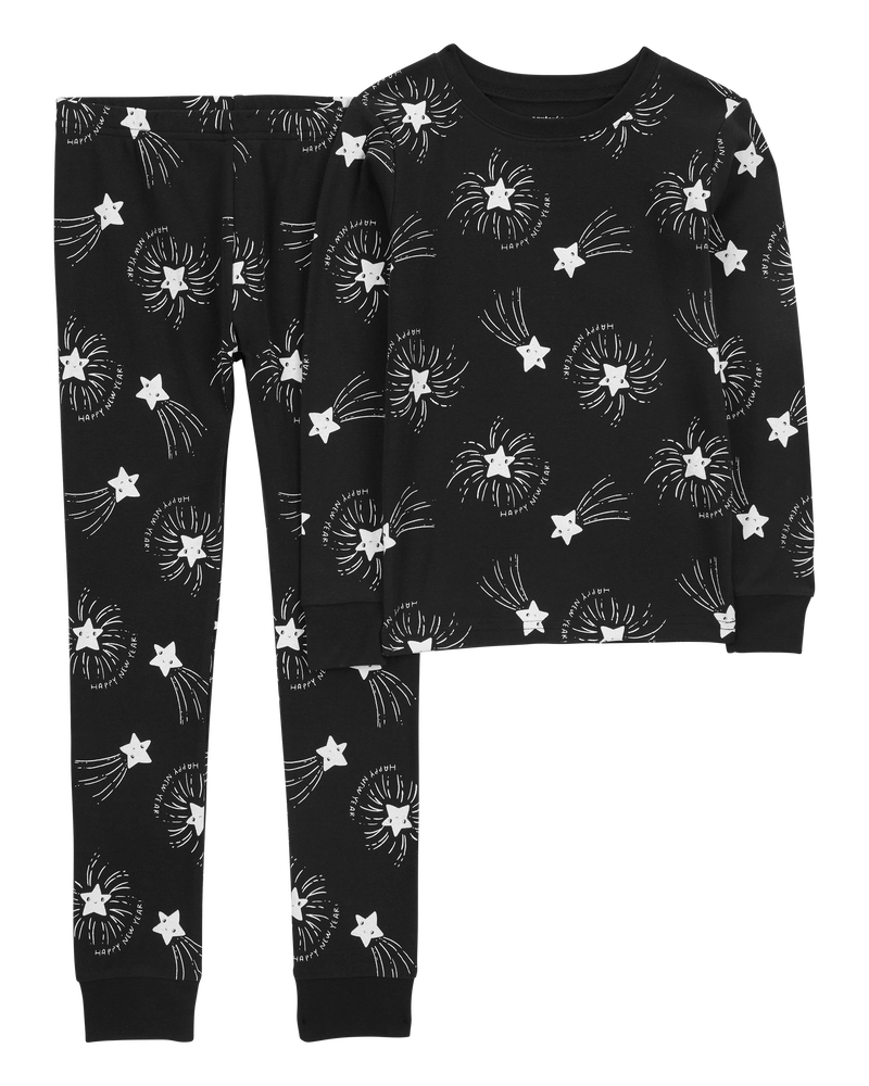 Black cotton pjs best sale