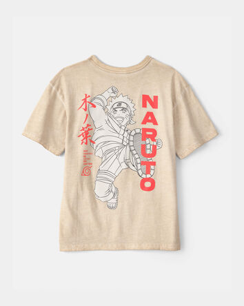 Gar&ccedil;ons - T-shirts &agrave; imprim&eacute; Naruto - Beige, 