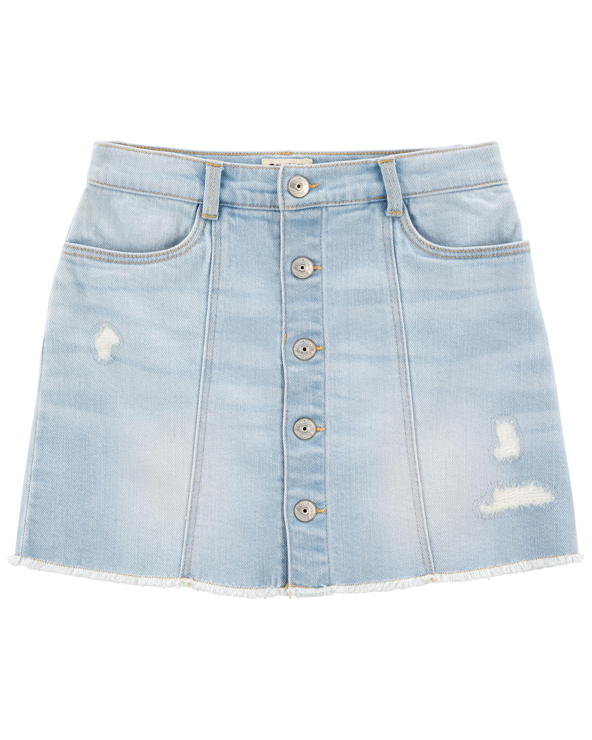 Button front skirt canada sale