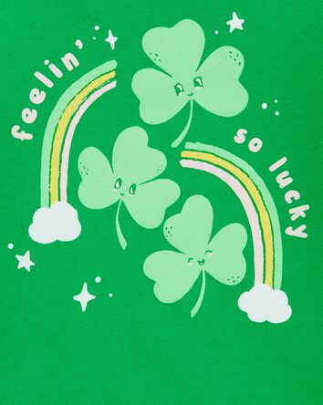 Toddler St. Patrick's Day Cotton Blend Graphic Tee, 