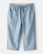 Baby Boy Everyday Pull-On Pants - Blue, image 1 of 4 slides