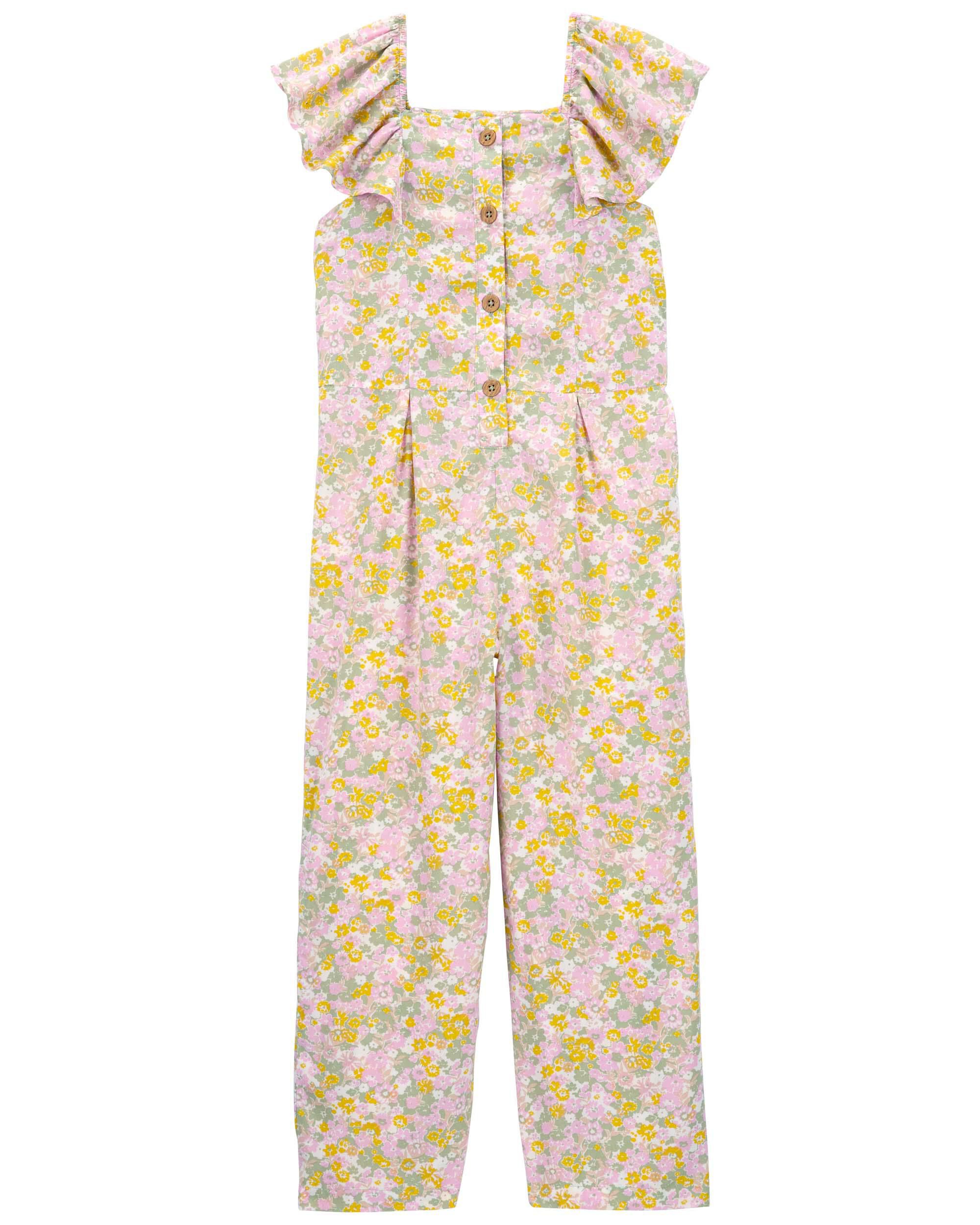 Multi Floral LENZING ECOVERO Jumpsuit Carter s Oshkosh Canada