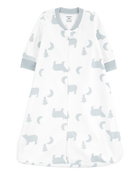 Baby Woodland Print Fleece Sleep Bag, image 1 of 4 slides