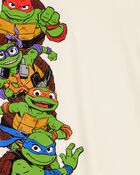 Toddler Teenage Mutant Ninja Turtles™ Short-Sleeve Graphic Tee - Cream, image 2 of 2 slides