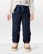 Toddler Pull-On Poplin Pants, image 1 of 7 slides