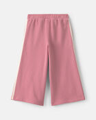 Toddler Girl French Terry Wide-Leg Pants - Pink, image 5 of 7 slides