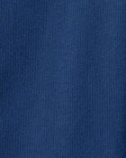 Toddler Girl French Terry Wide-Leg Pants - Blue, image 4 of 5 slides