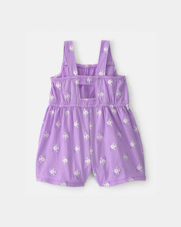 Baby Girl Fish Romper - Purple, 