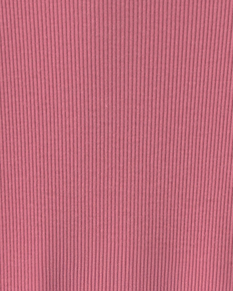 B&eacute;b&eacute; fille - Grenouill&egrave;re en coton avec fermeture &agrave; glissi&egrave;re double sens &agrave; motif floral &ndash; Rose, image 4 sur 4 diapositives