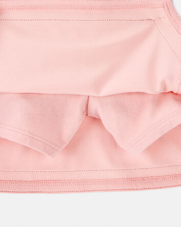 Filles - Jupe-short en tricot - Rose, 