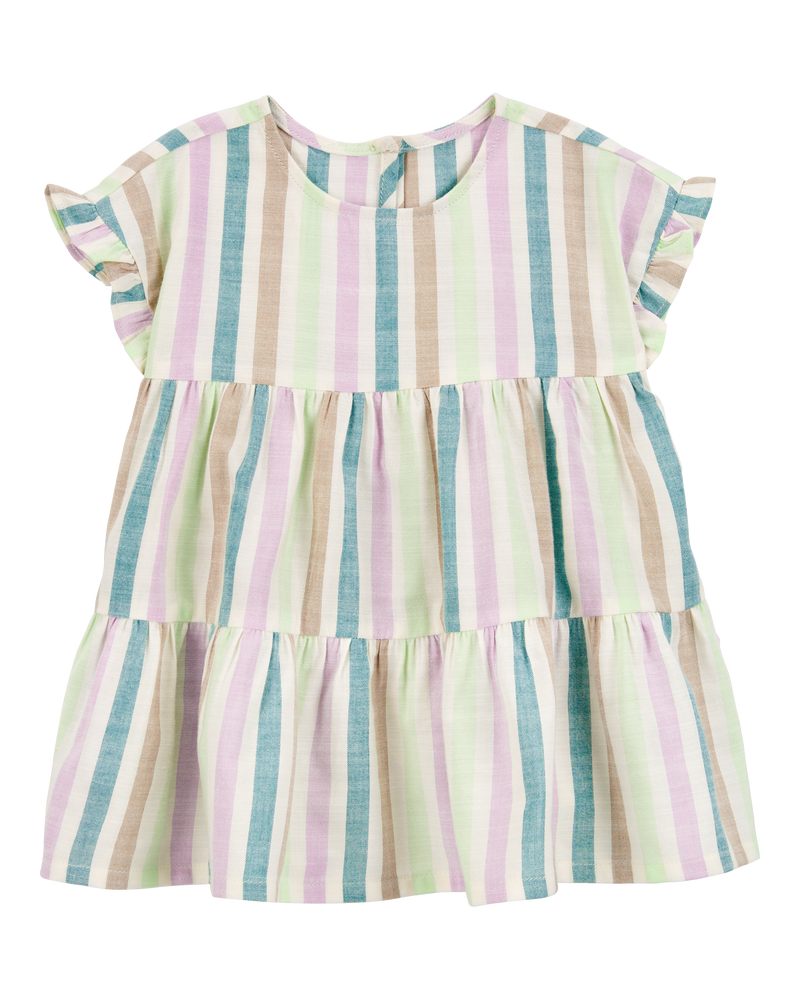 Bébé Robe rayée en jersey, image 1 sur 5 diapositives