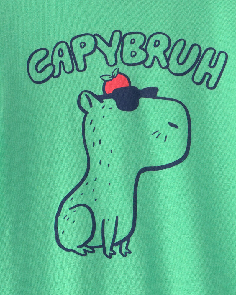 Toddler Boy Graphic Tee - Green, image 2 of 3 slides