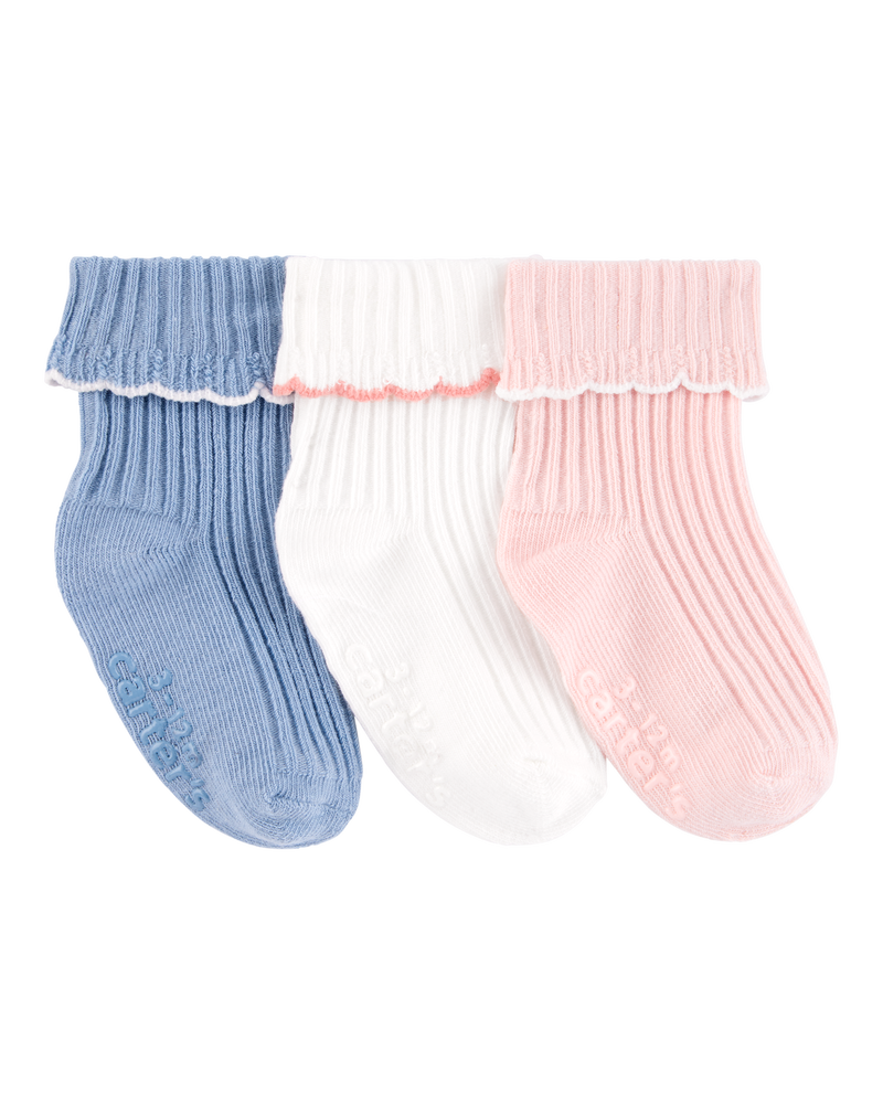 Baby 3-Pack Socks, image 1 of 2 slides