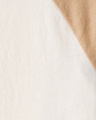 Toddler Boy Long-Sleeve Raglan Tee - Tan, image 2 of 3 slides