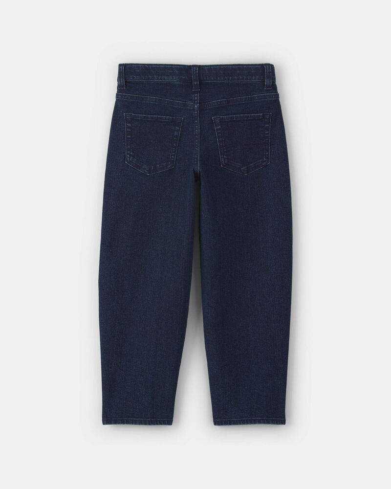 Boys Denim Baggy Jeans - Dark Wash, image 2 of 4 slides