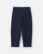 Boys Denim Baggy Jeans - Dark Wash, image 2 of 4 slides
