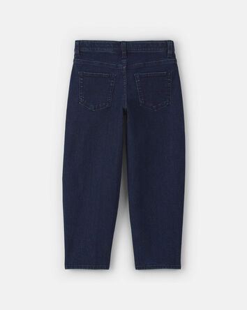 Boys Denim Baggy Jeans - Dark Wash, 