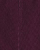 Toddler Girl 2-Piece Floral Corduroy Long-Sleeve Dress Set - Pink/Purple, image 5 of 6 slides