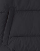 Boys Sleek Bubble Urban Jacket- Black , image 3 of 4 slides