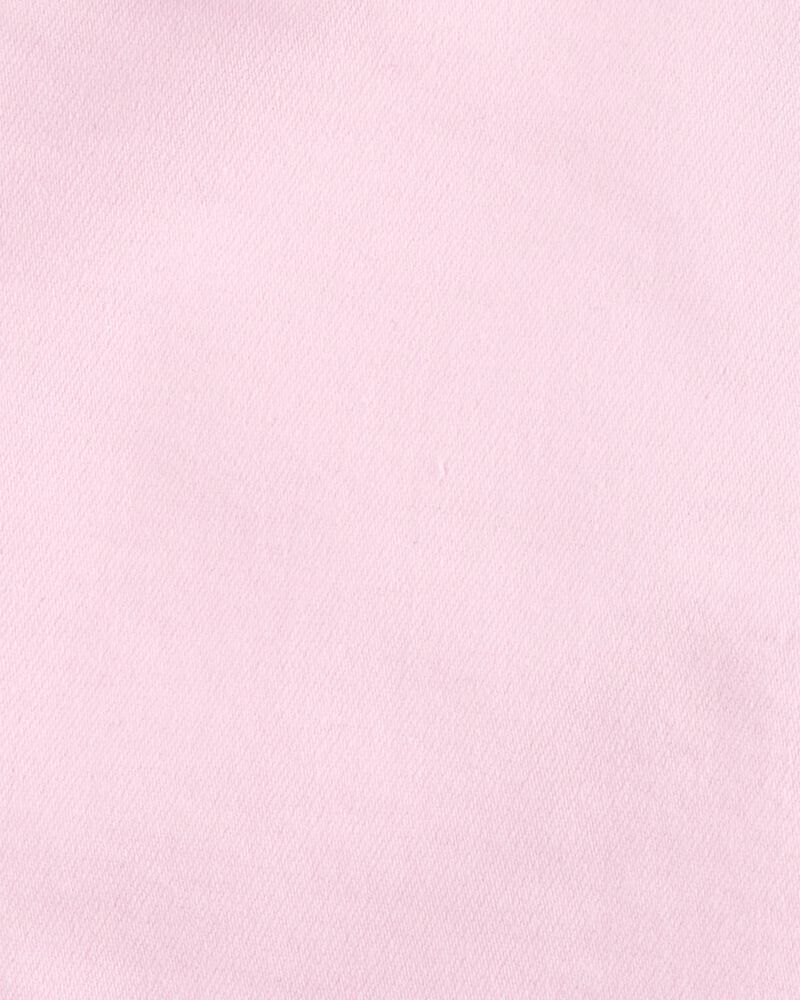 B&eacute;b&eacute; Pantalon tiss&eacute; &agrave; ourlets brod&eacute;s - Rose, image 3 sur 4 diapositives