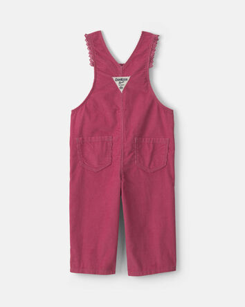 B&eacute;b&eacute; fille - Salopette en velours c&ocirc;tel&eacute; &ndash; Mauve, 