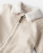 Baby Organic Cotton Corduroy Romper, image 3 of 5 slides