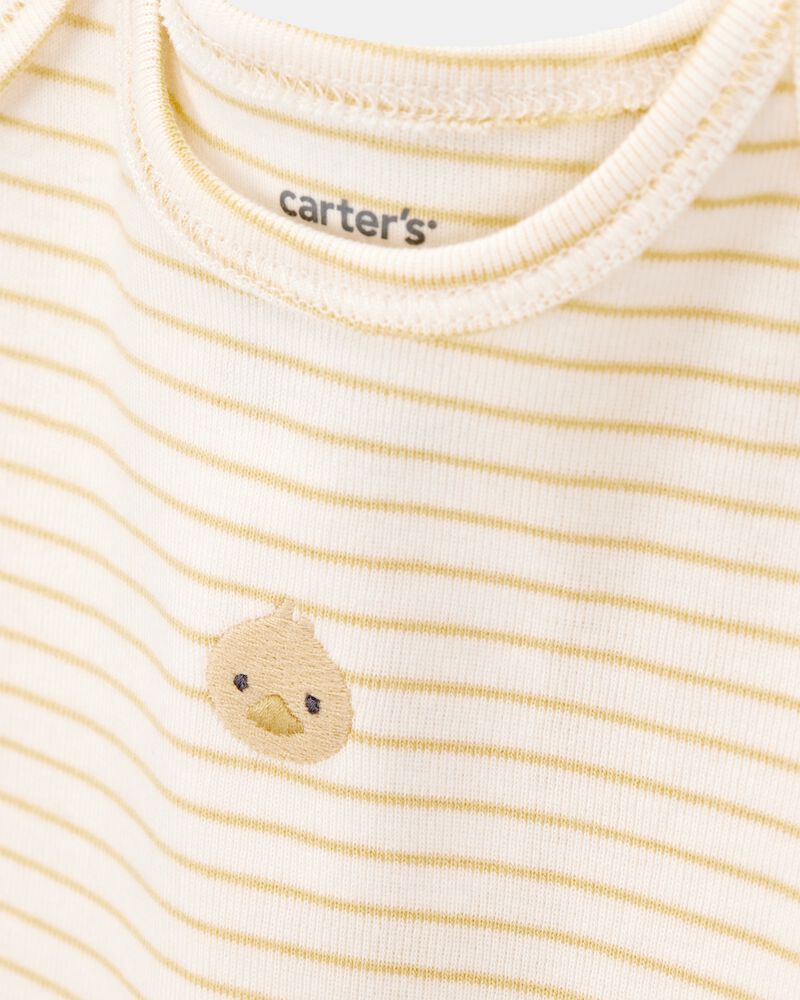 Baby 3-Piece Duck Little Cardigan Set, image 2 of 6 slides