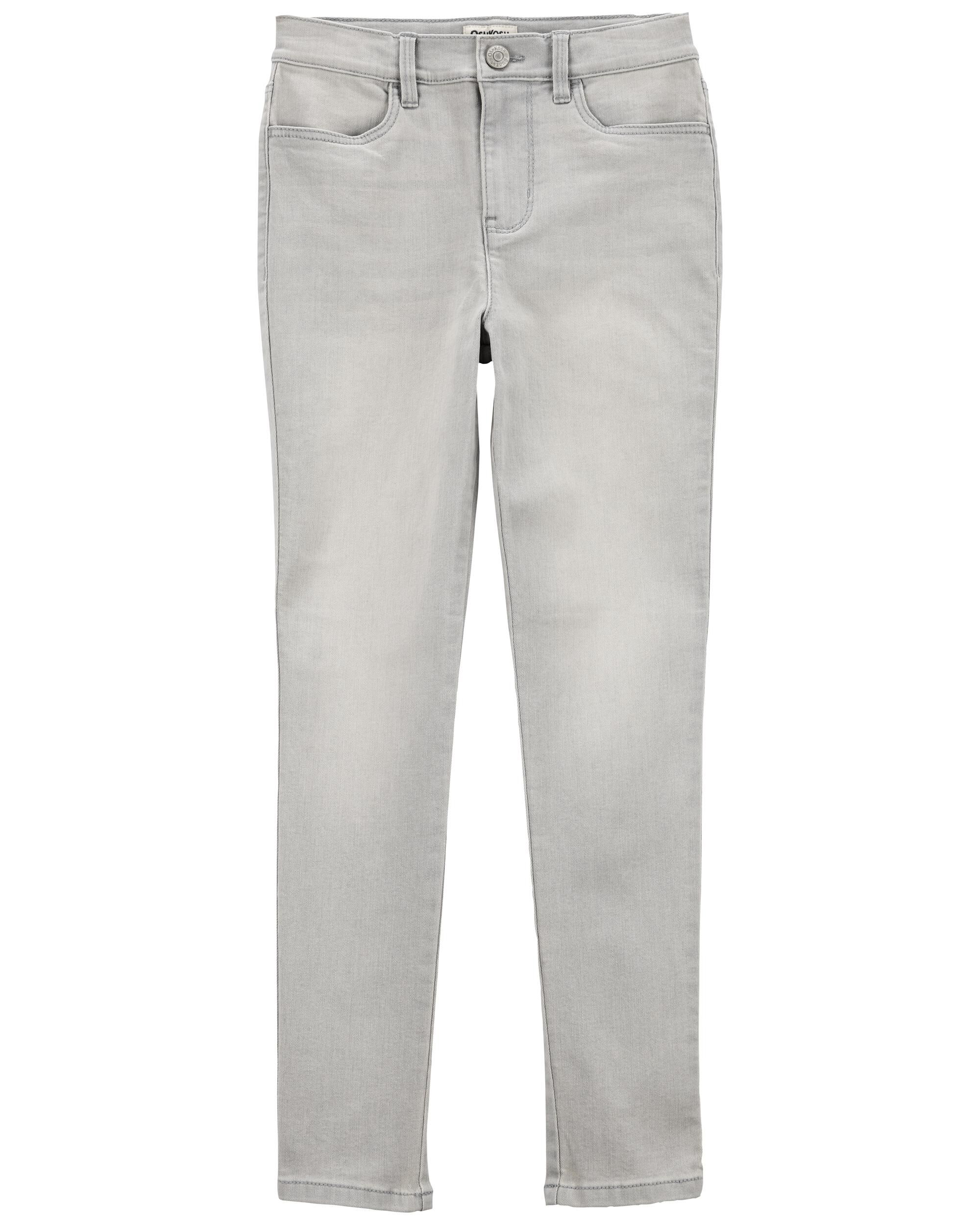 Girls gray jeans store
