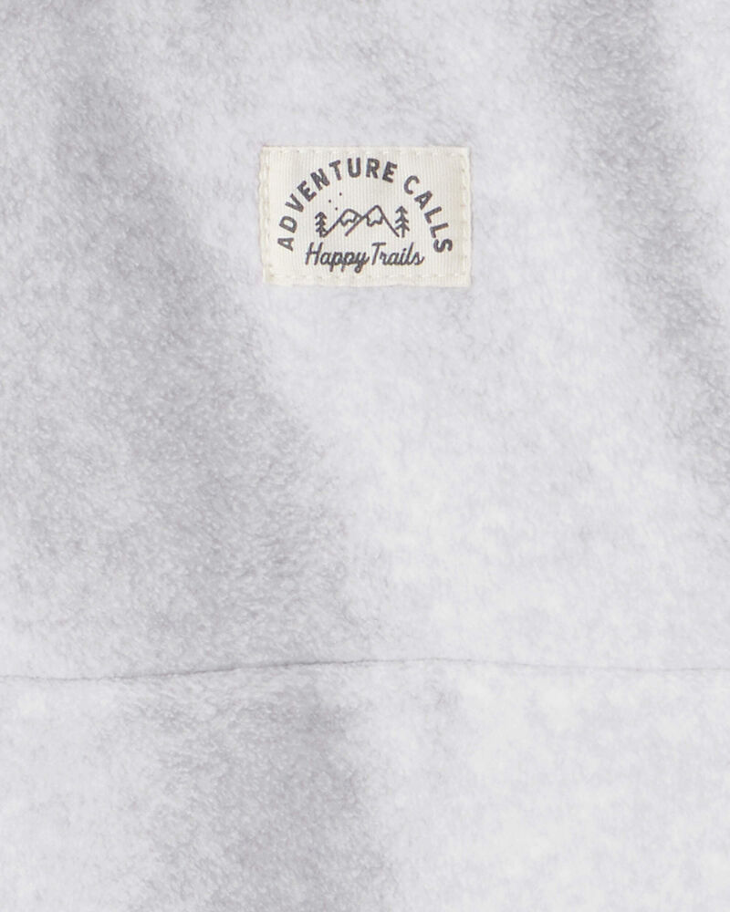 Girls Recycled Microfleece Pullover , image 3 of 3 slides