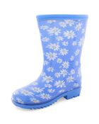 Toddler Daisy Print Rain Boots, image 6 of 7 slides
