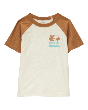 Baby Cotton Blend Short-Sleeve Tee, 