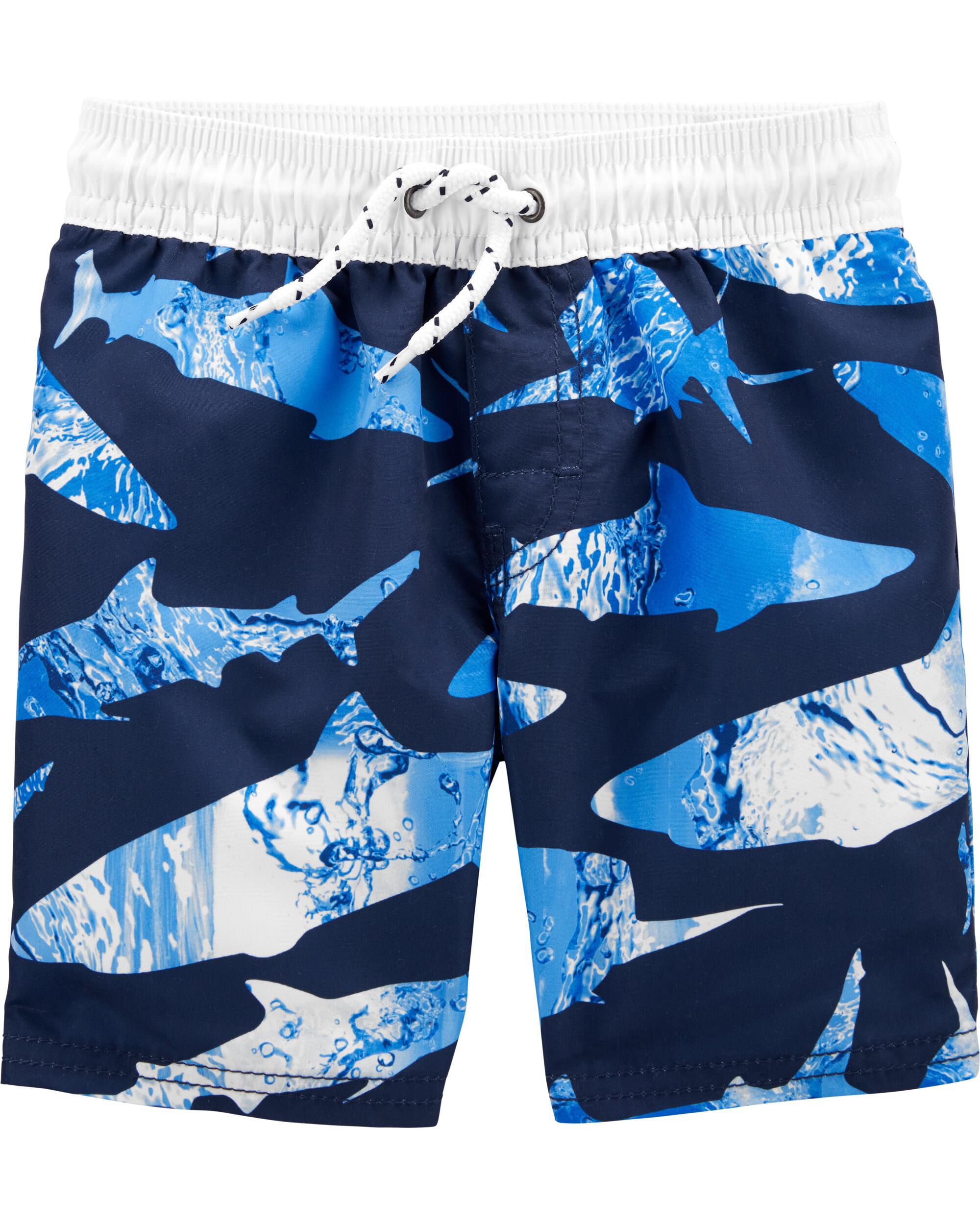 baby shark swim trunks 18 months