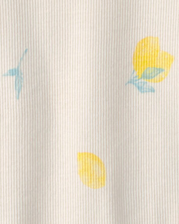 Baby Lemon Graphic Bodysuit - Ivory, 