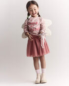 Toddler Girl Celestial Dress Up Wings - Cream/Silver, image 9 of 11 slides