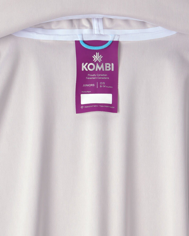 Girls Kombi Rain Poncho - Purple, image 3 of 4 slides