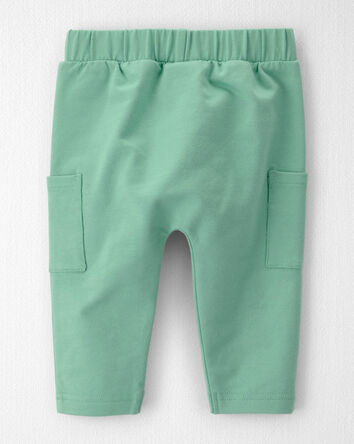 B&eacute;b&eacute; - Emballage de 2 pantalons de jogging en jersey bouclette de coton biologique, 