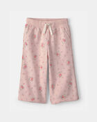 B&eacute;b&eacute; fille - Pantalon de sport &agrave; motif floral - Rose, image 1 sur 3 diapositives