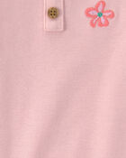 B&eacute;b&eacute; fille - Ensemble 2 pi&egrave;ces haut sans manches et short &agrave; fleurs - Rose, image 2 sur 3 diapositives