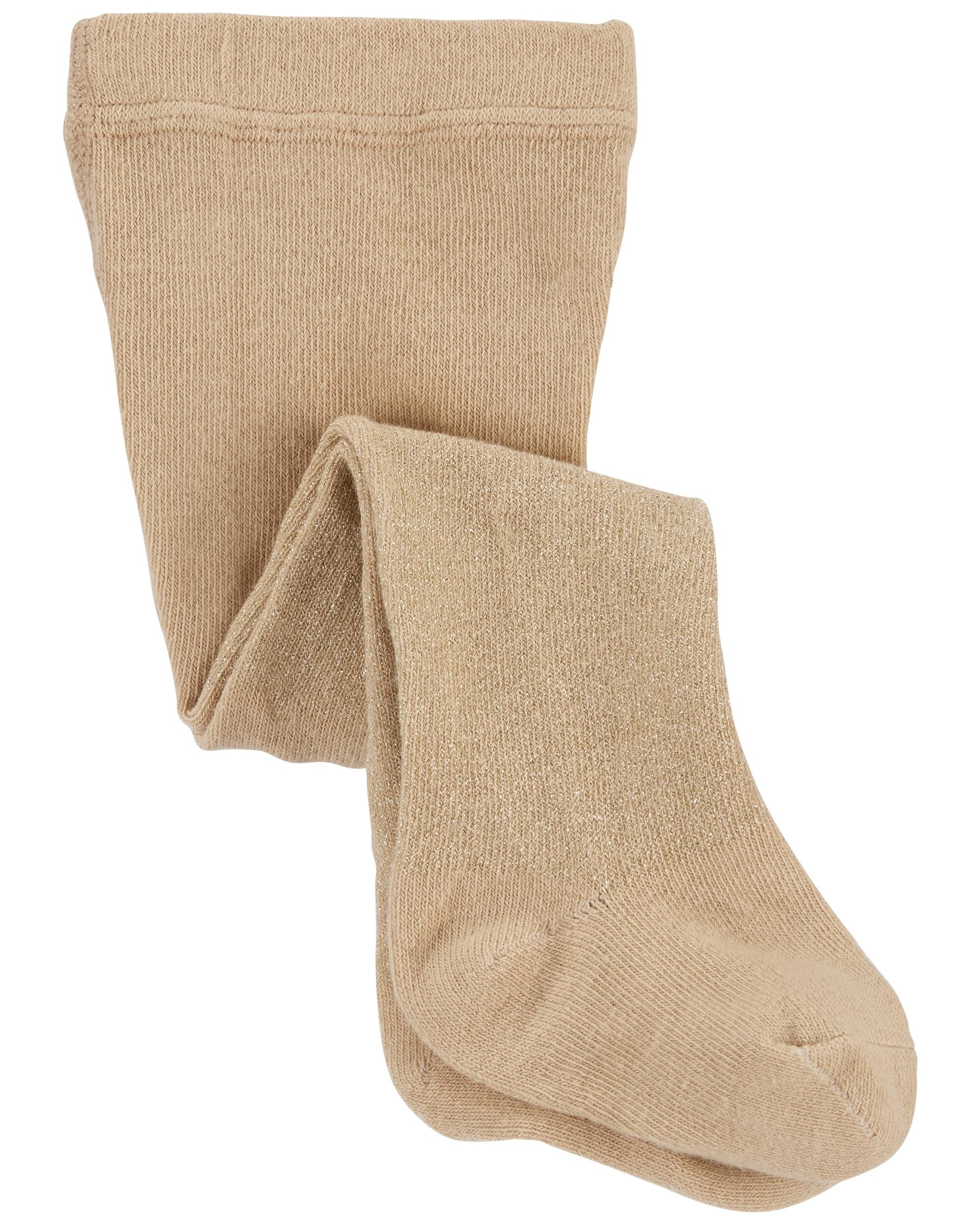 gold sparkle tights baby