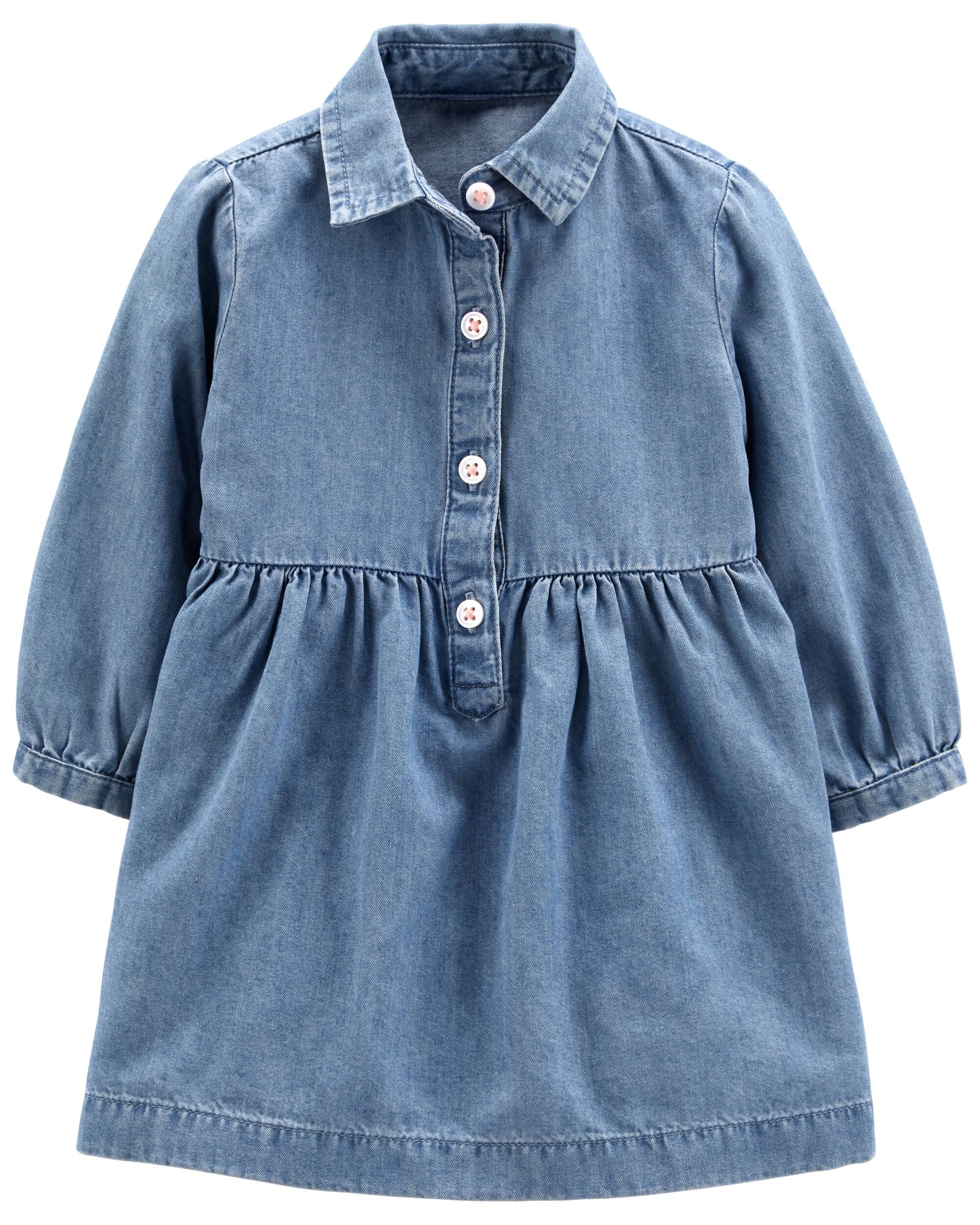 Baby girl chambray deals shirt