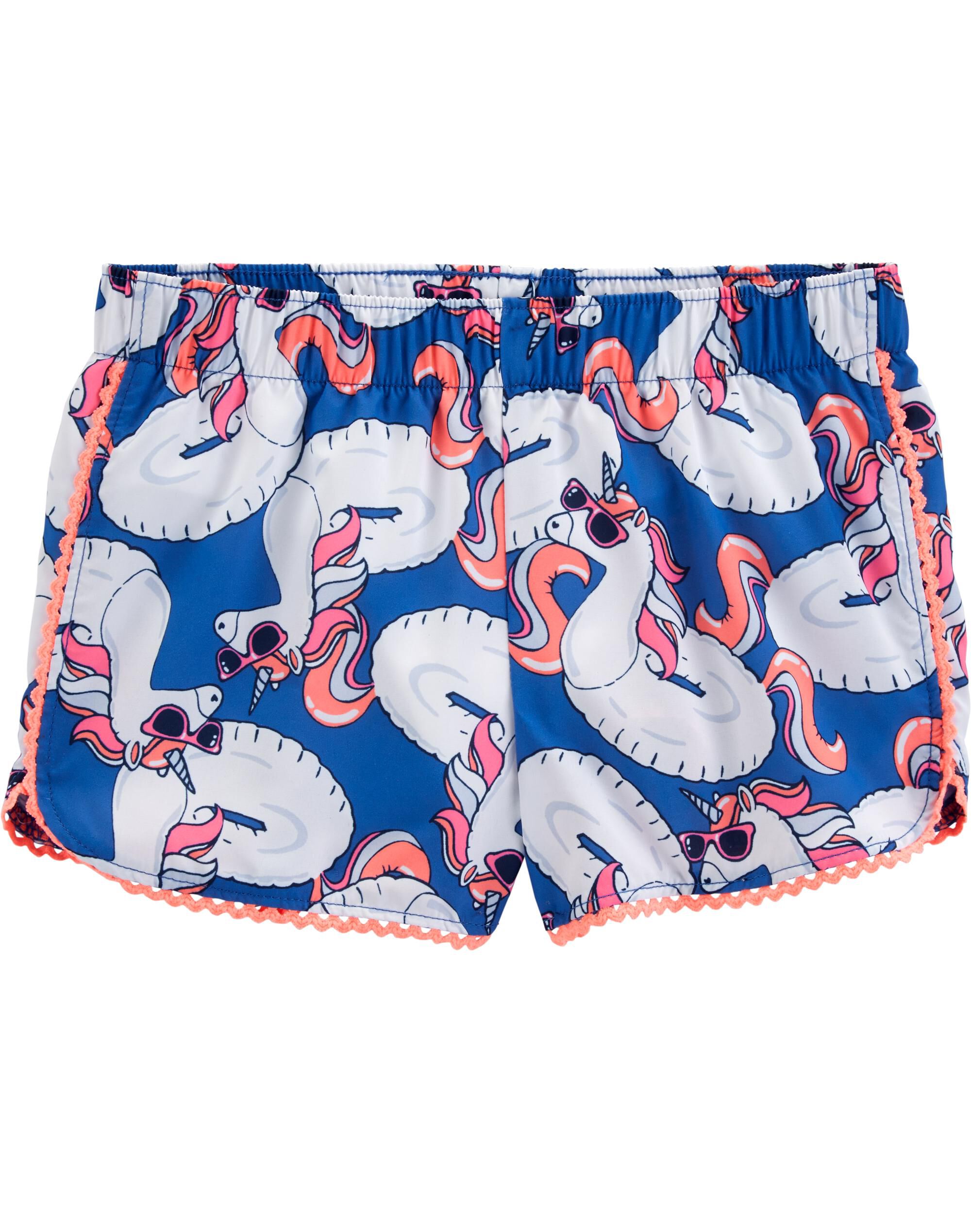 Unicorn Float Pool To Play Shorts Carter S Oshkosh Canada
